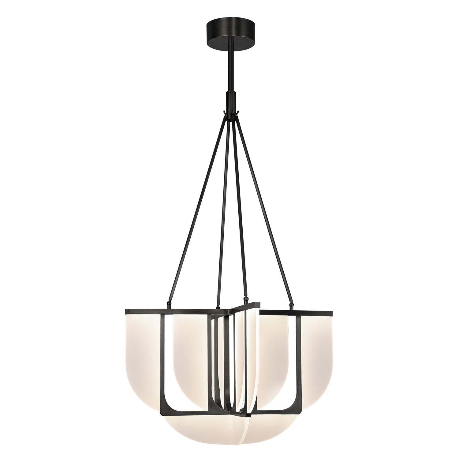 Modern Anders Brass Chandelier