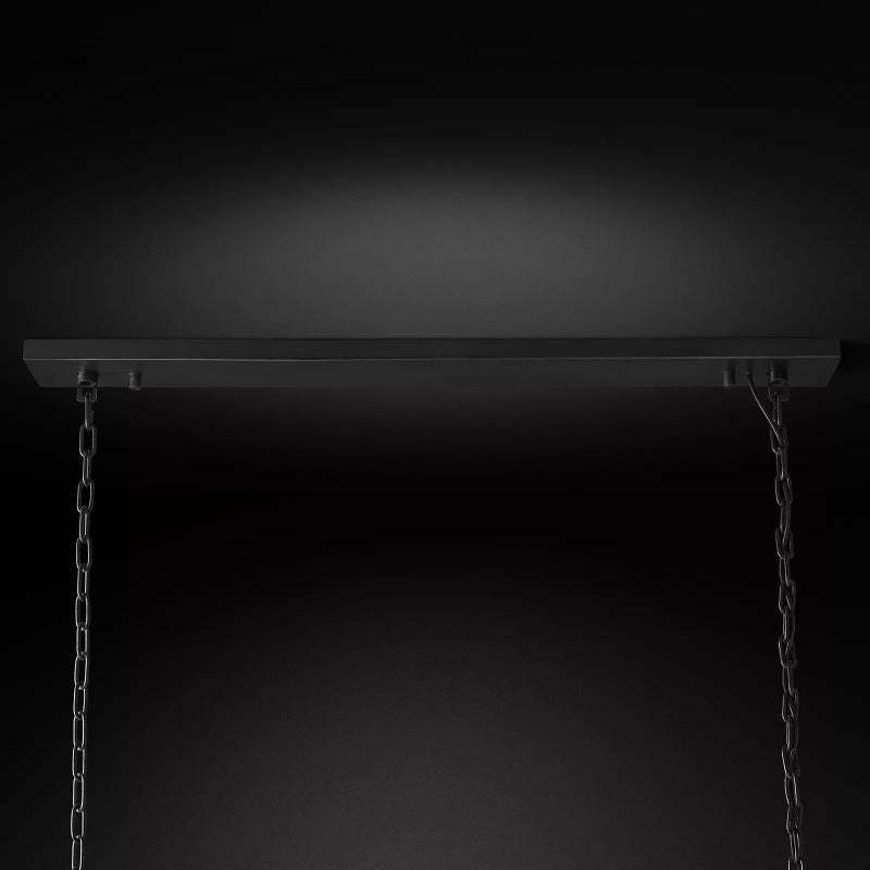 1920s Annecy Rectangular Chandelier 72"
