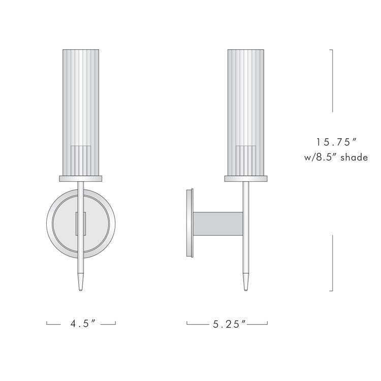 Alouette Wall Sconce