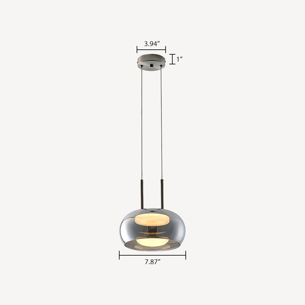 Simple Glass Pendant Lamp