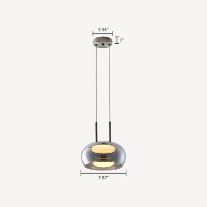 Simple Glass Pendant Lamp
