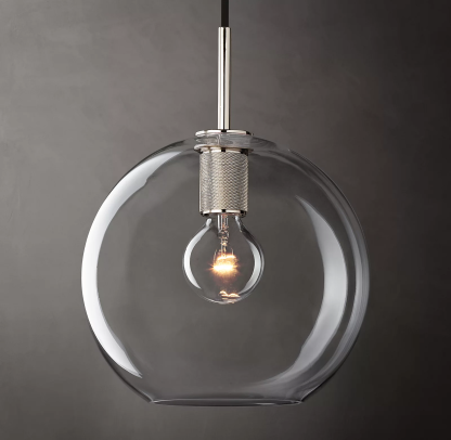 Utilitaire Globe Shade Pendant