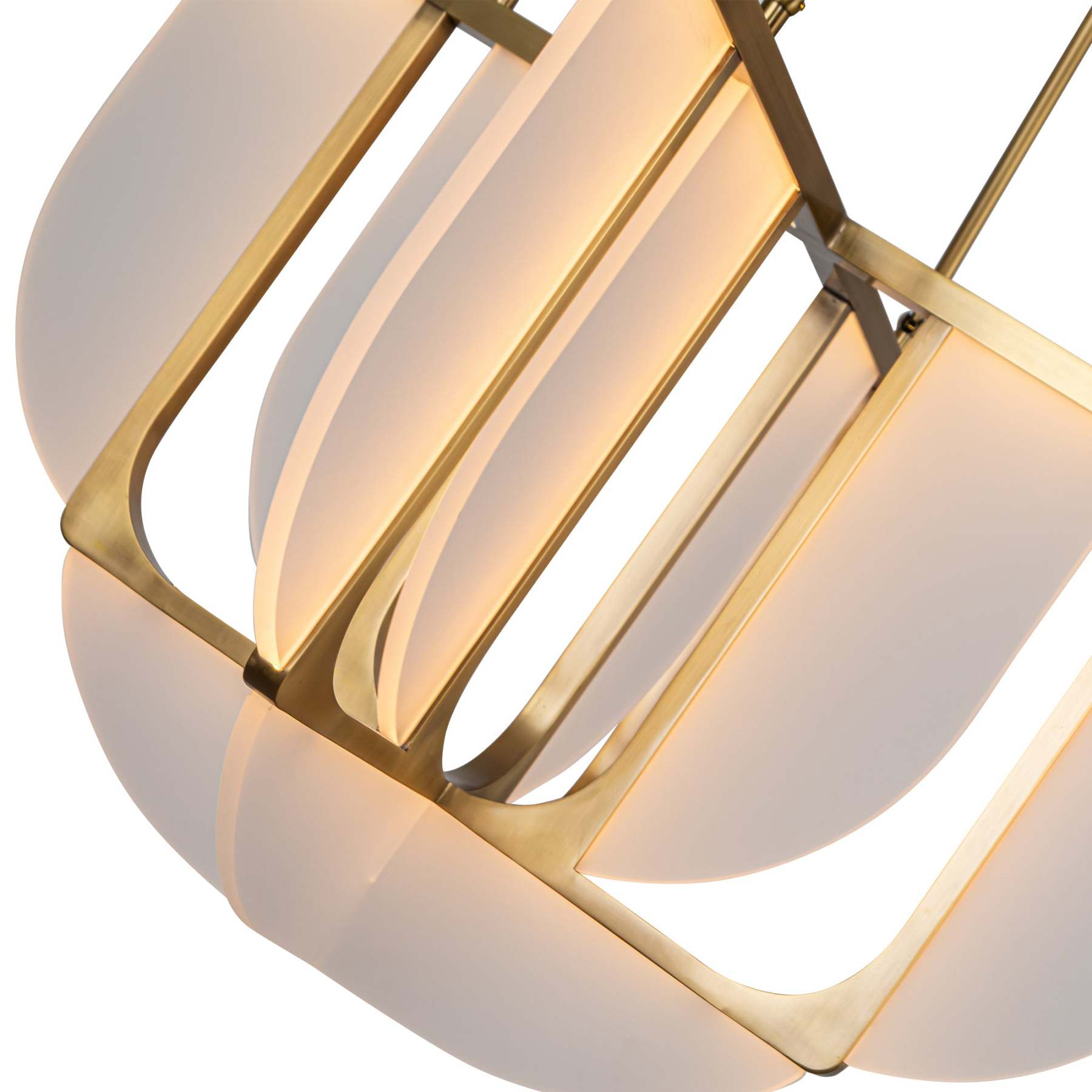 Modern Anders Brass Chandelier