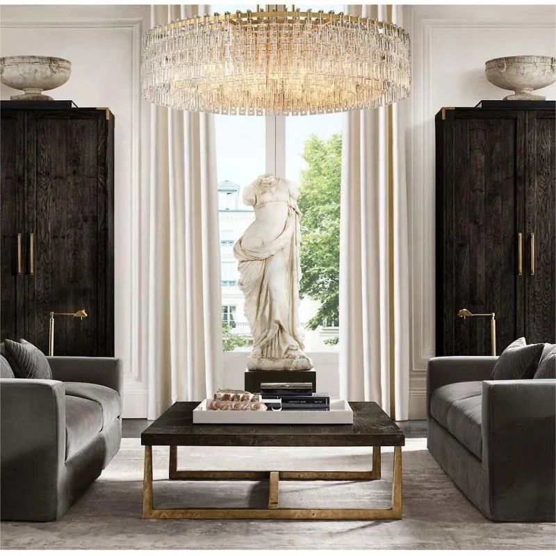 Marignan Round Chandelier 60"