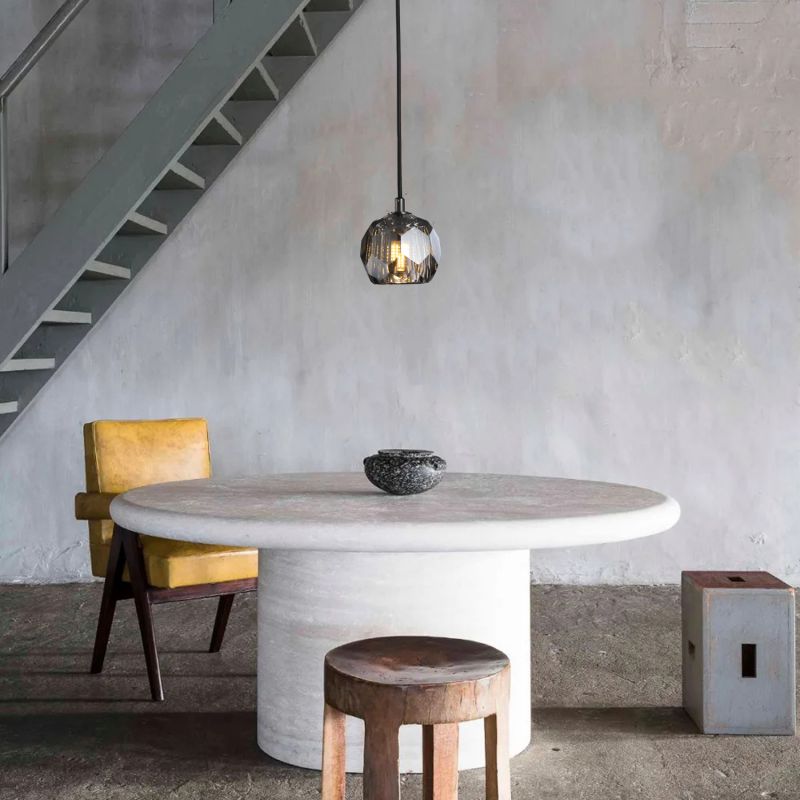 Orvieto Crystal Glass Cord Pendant