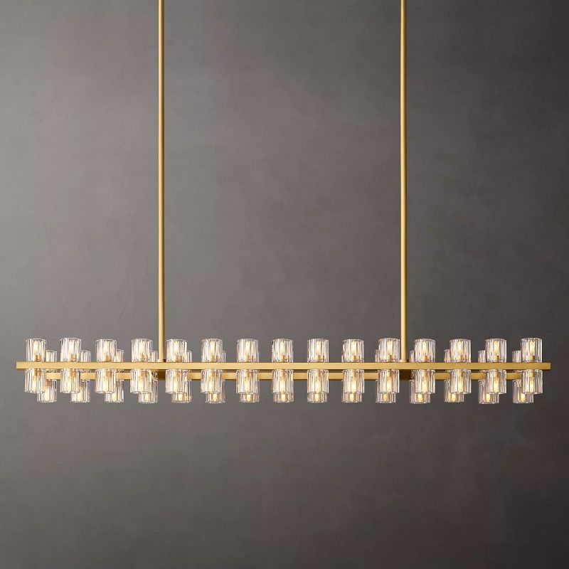 Sedona Rectangular Chandelier 54"