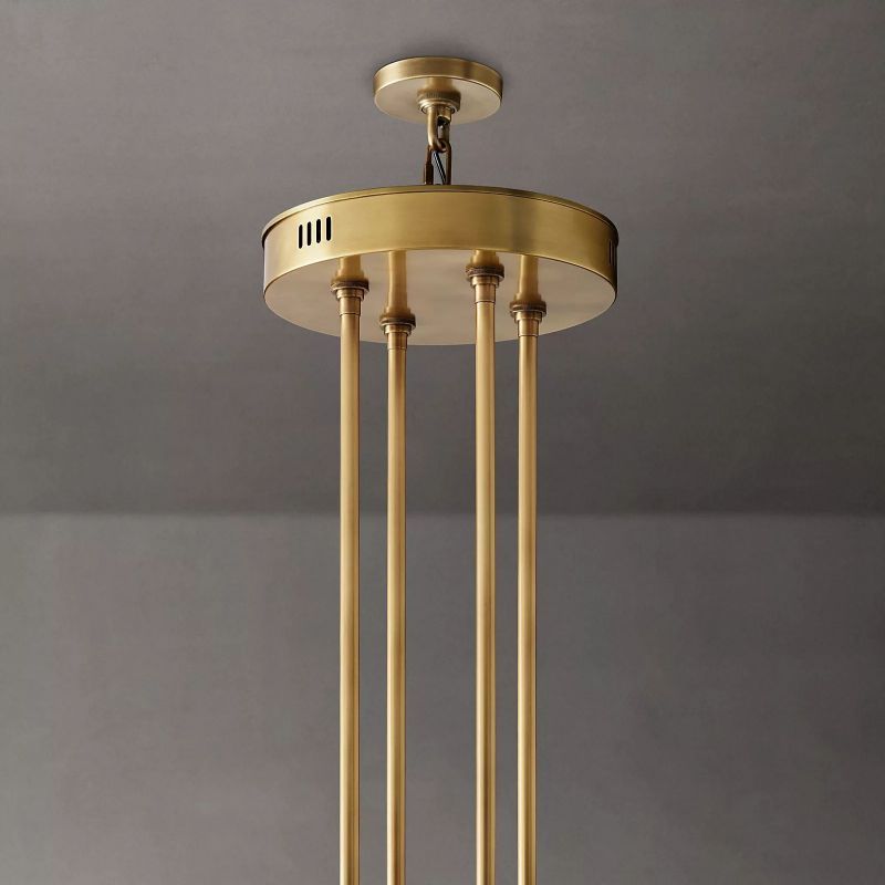 Sedona Round 2-Tier Chandelier 60"