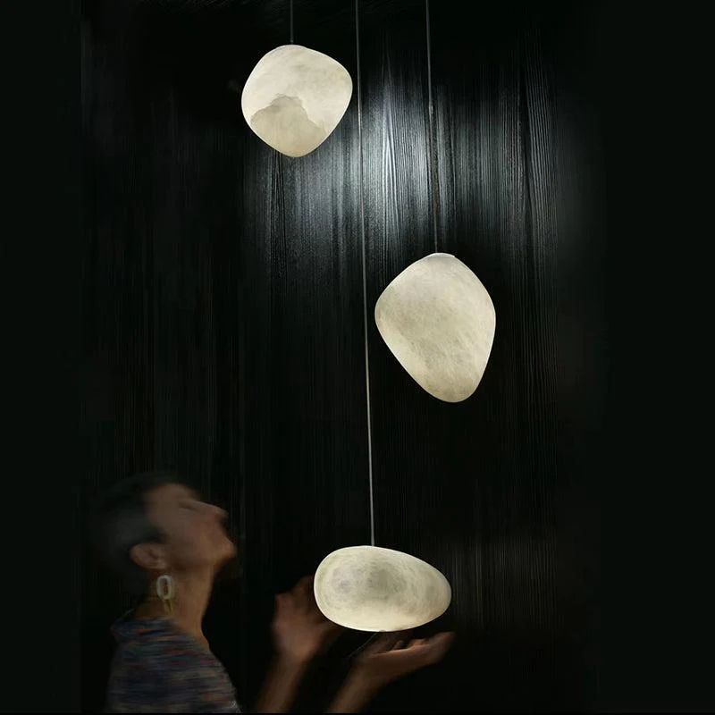 Alabaster Natural Stone Pendant Lights