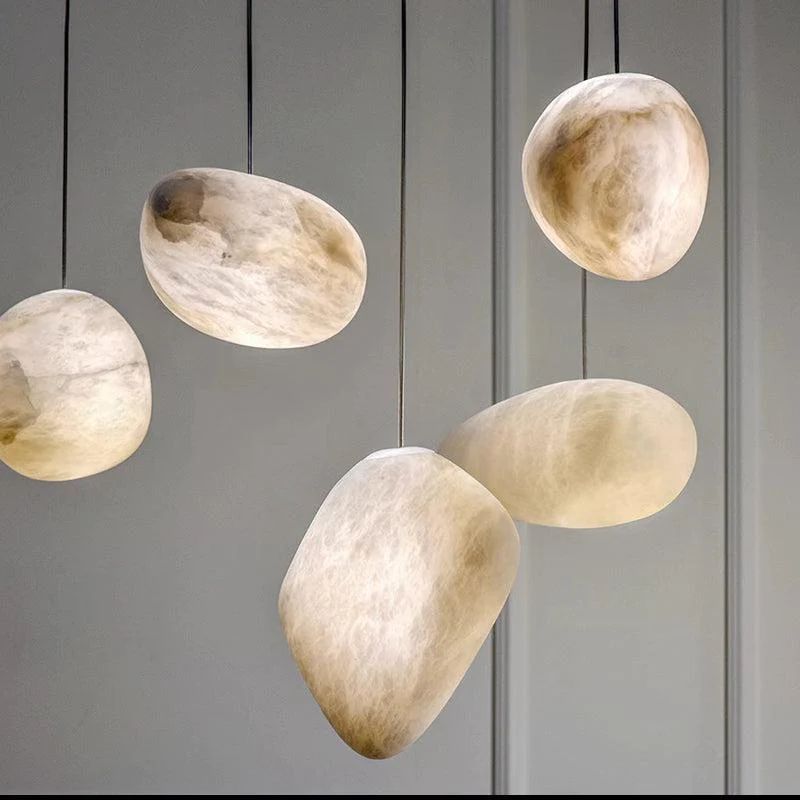 Alabaster Natural Stone Pendant Lights