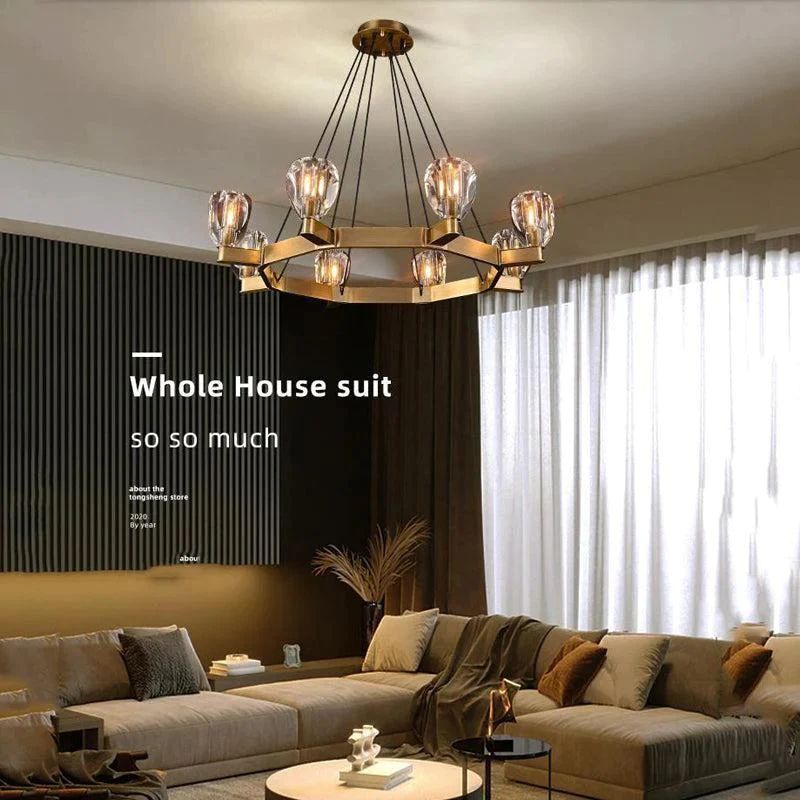 Bifrons Contemporary Circular Living Room Pendant