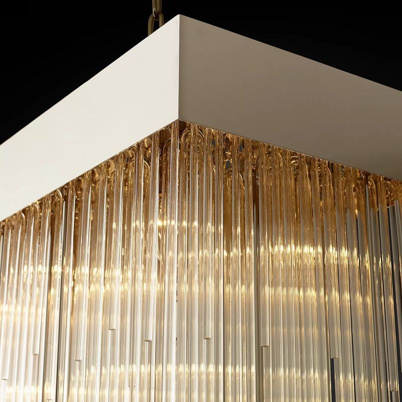Wrangell Rectangular Chandelier 54"