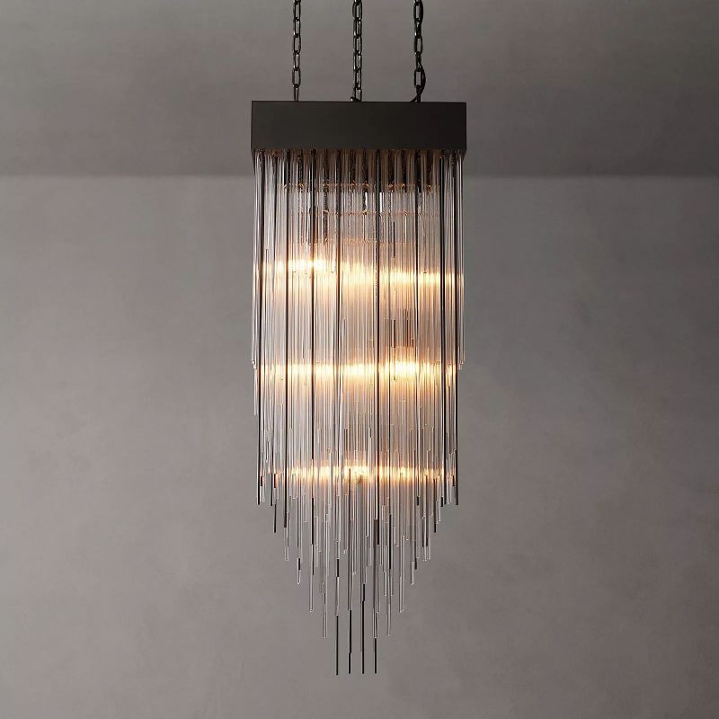 Wrangell Square Chandelier 21"