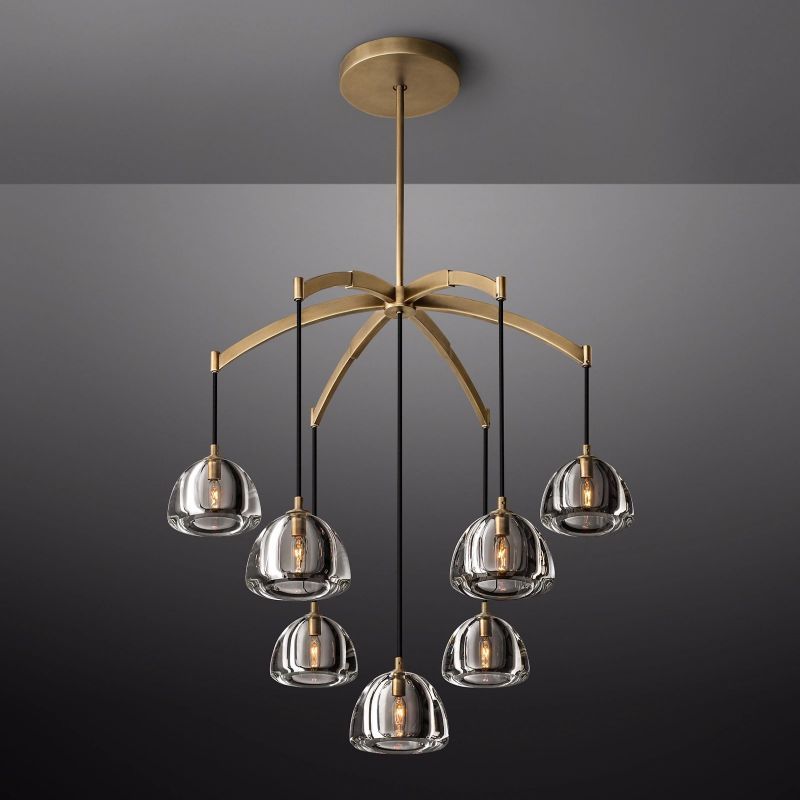 Galena Round Chandelier 36"