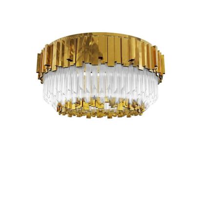 Empire Decorative Round FlushMount