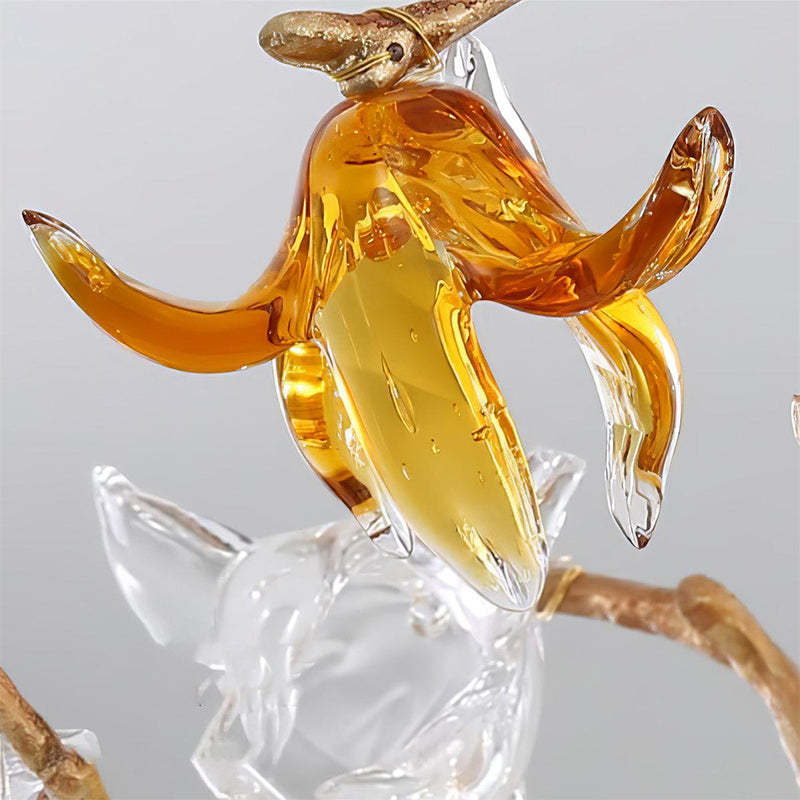Floralux Brass Branch Chandelier