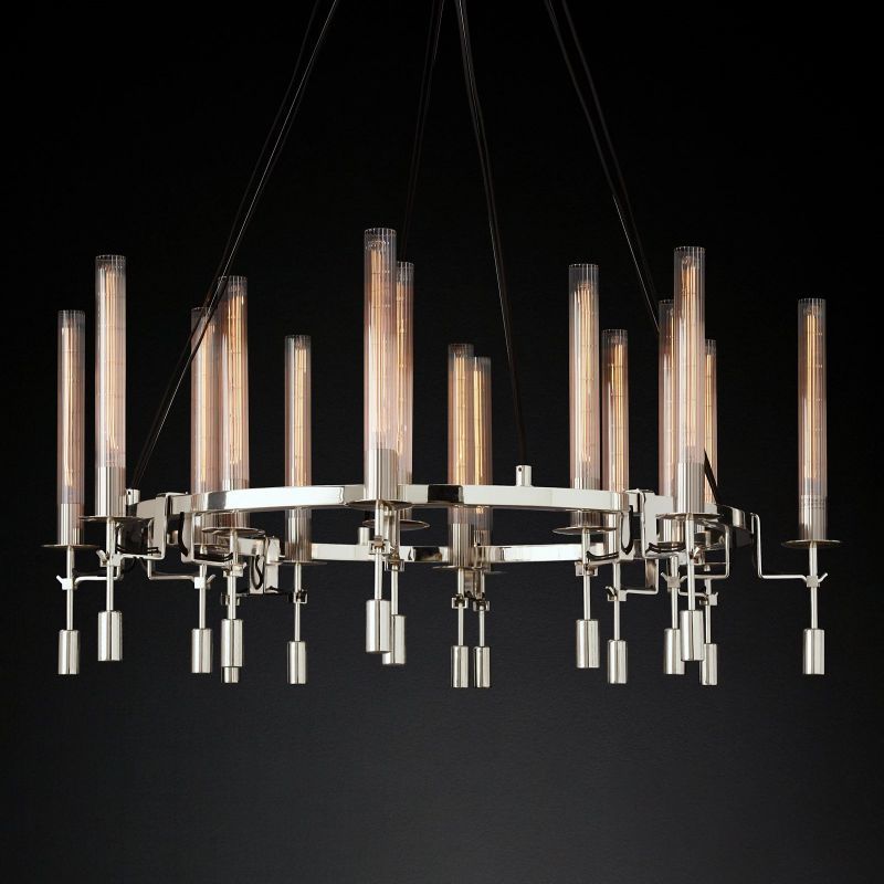 Lewiston Round Chandelier 46"