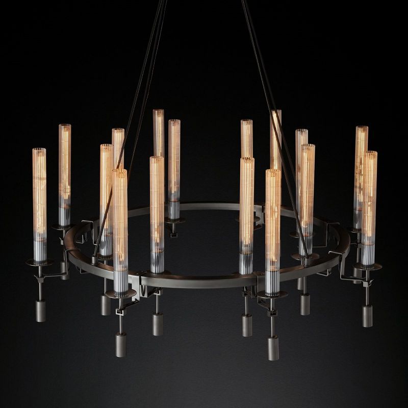 Lewiston Round Chandelier 46"