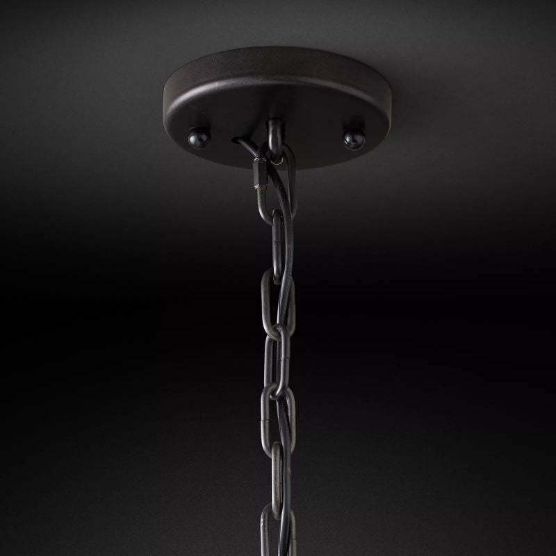 Arles Crystal Round Chandelier 19"