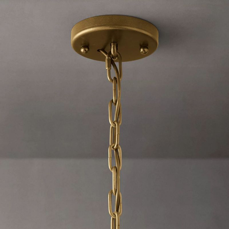 Arles Crystal Round Chandelier 19"