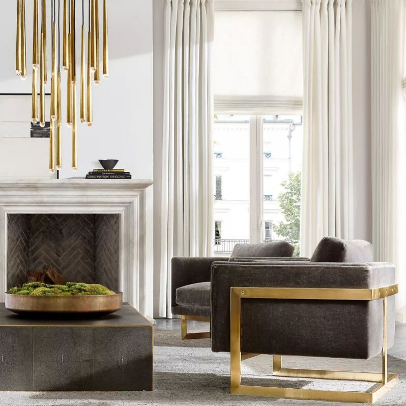 Granada Modern Round Chandelier 30"