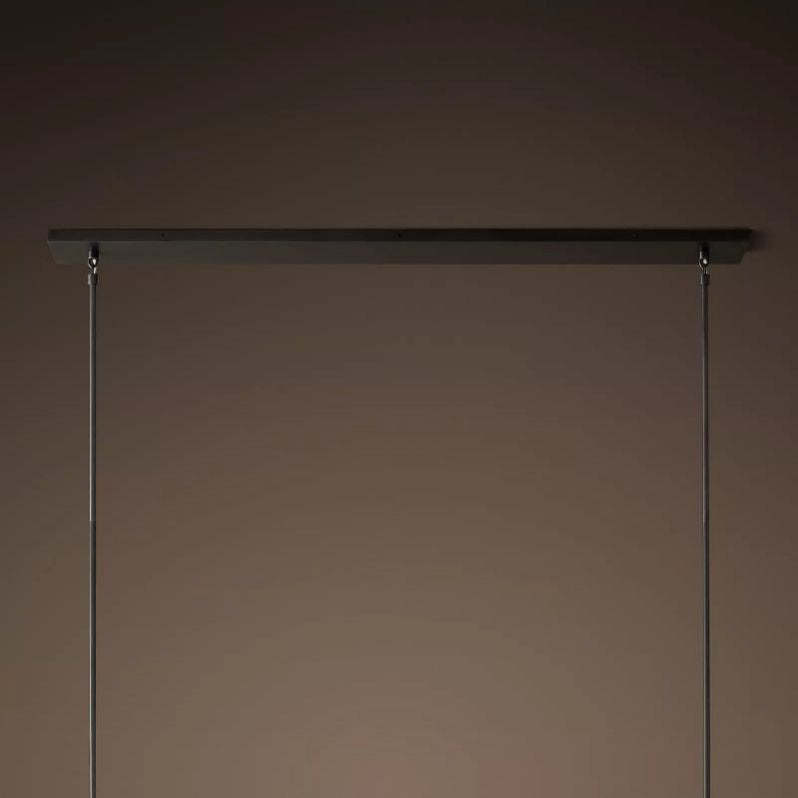 Orvieto Crystal Linear Chandelier 48"