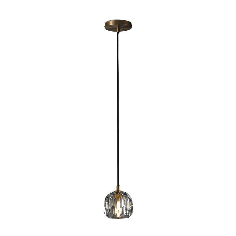 Orvieto Crystal Glass Cord Pendant