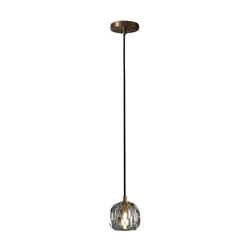 Orvieto Crystal Glass Cord Pendant