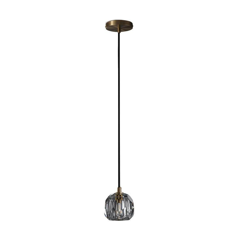 Orvieto Crystal Glass Cord Pendant