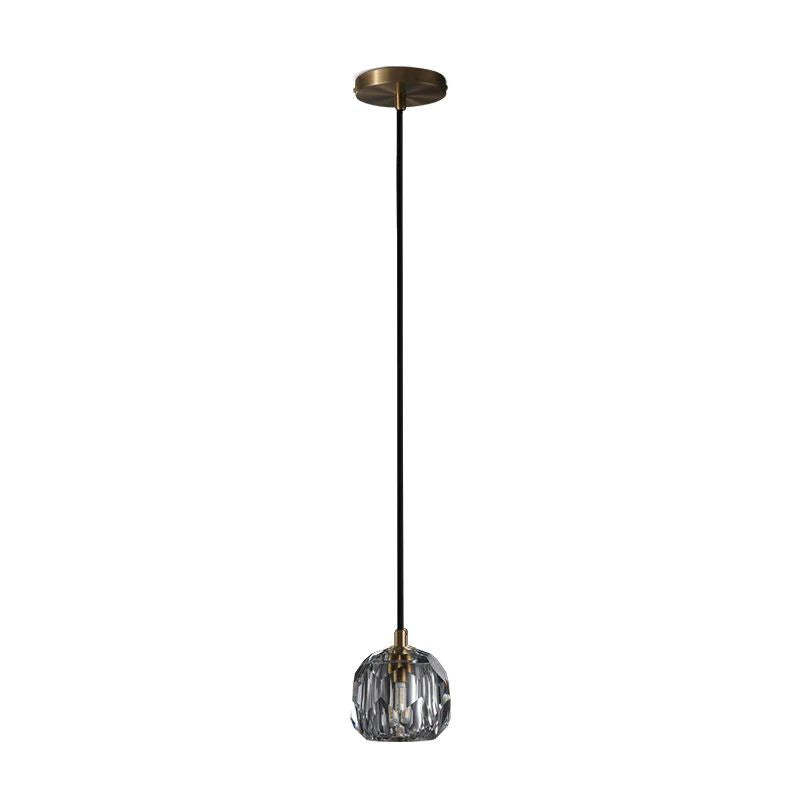 Orvieto Crystal Glass Cord Pendant