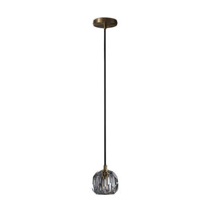 Orvieto Crystal Glass Cord Pendant
