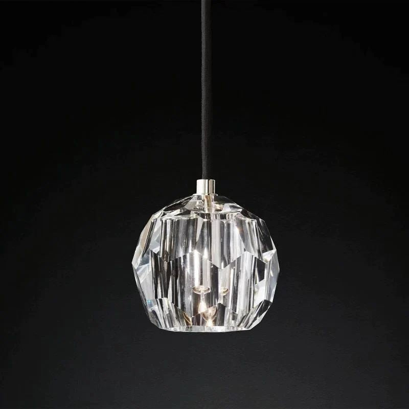 Orvieto Crystal Glass Cord Pendant