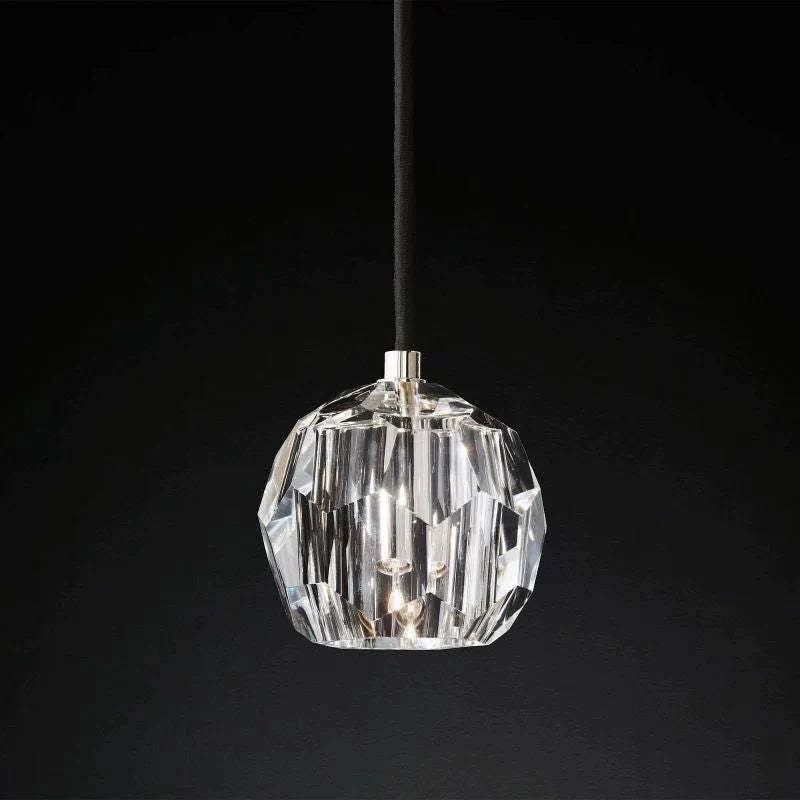 Orvieto Crystal Glass Cord Pendant