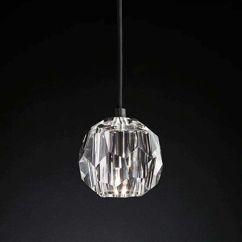 Orvieto Crystal Glass Cord Pendant
