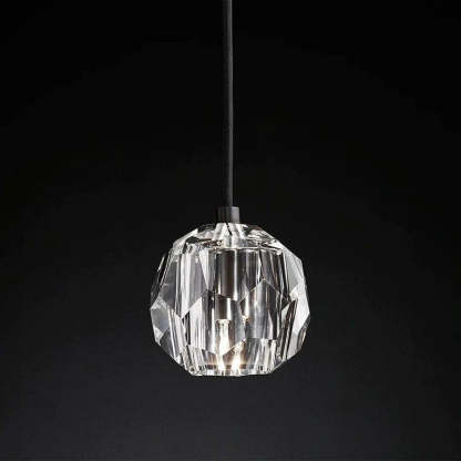 Orvieto Crystal Glass Cord Pendant