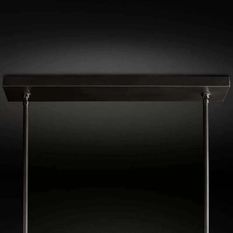 Orvieto Crystal Double Linear Chandelier 60"
