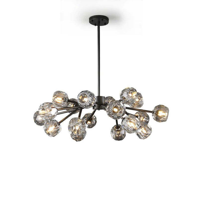 Orvieto Crystal Round Chandelier 36"