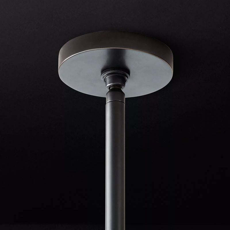 Aosta Glass Round Chandelier 48"