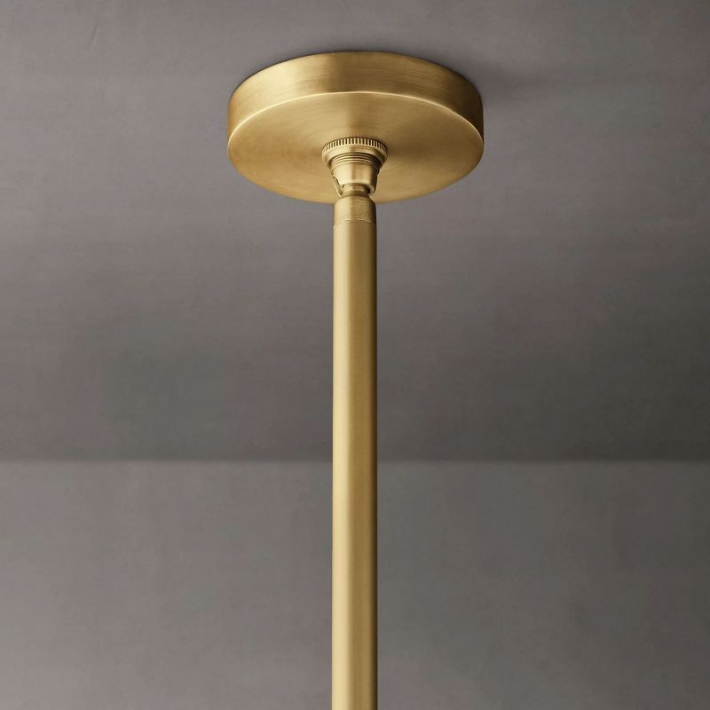 Aosta Glass Round Chandelier 48"