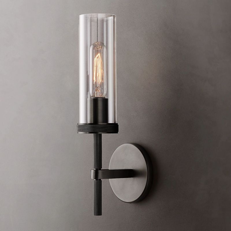 Lambert Round Short Wall Sconce