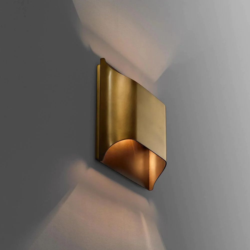 Mechanic Brass Wall Sconce