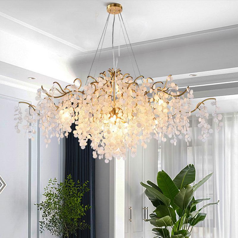 Monroe Oval Tree Branch Chandelier