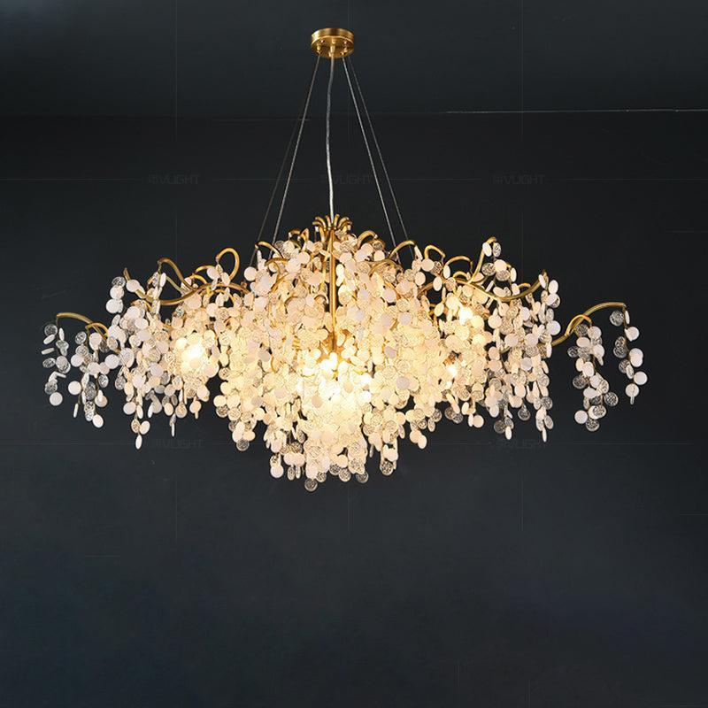 Monroe Oval Tree Branch Chandelier