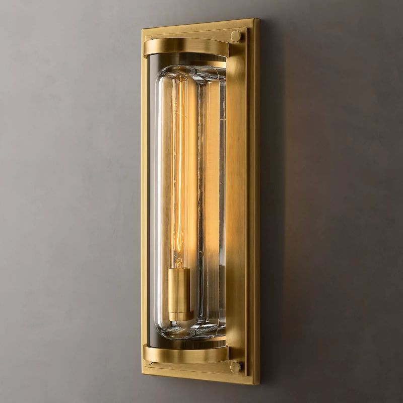 Outdoor Round Grand Wall Sconce-Zylero