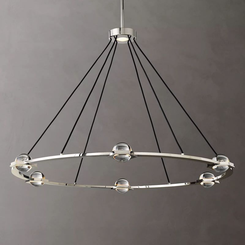 Planet Round Chandelier 48 Inch