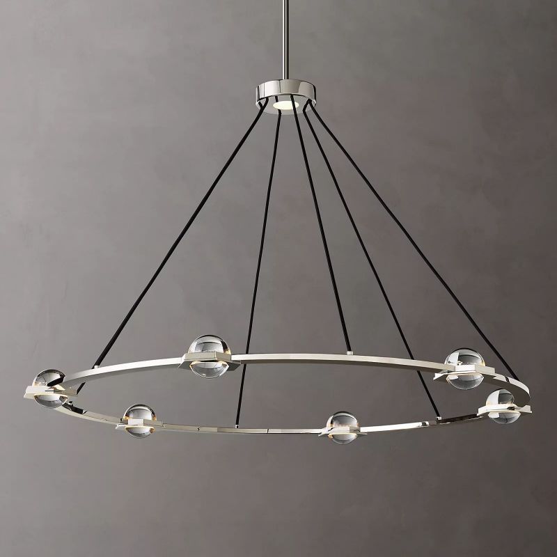 Planet Round Chandelier 48 Inch
