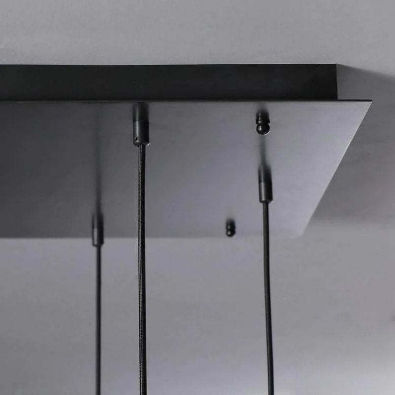 Raindrops Rectangular Chandelier 54 Inch