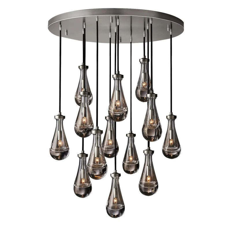 Raindrops Round Chandelier 36 Inch