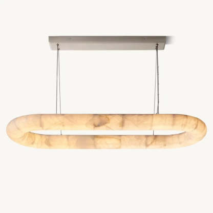 Rivage Lisse Oval Chandelier 57"