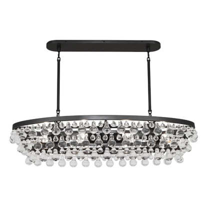 Robert Abbey Bling Oval Chandelier 42"