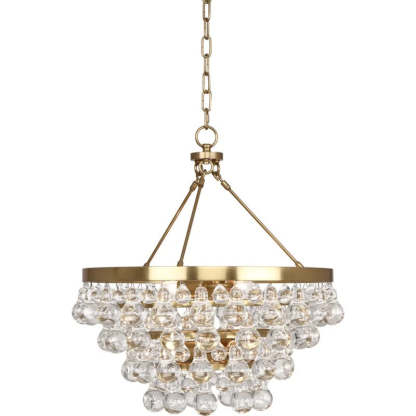 Robert Abbey Bling Round Chandelier 20"